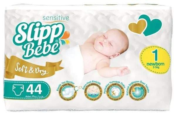 Підгузки для дітей Slipp Bebe New Born(2-5 кг)